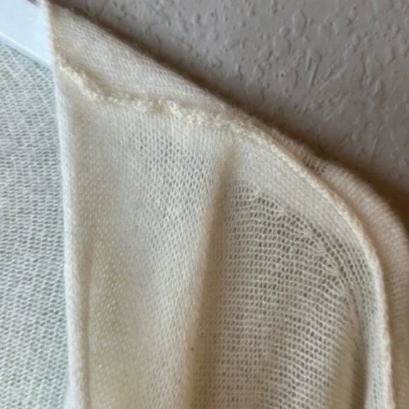 Banana Republic Tie Front Waterfall Cardigan Sweater Size Small - Picture 6 of 10